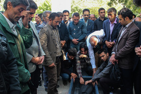 تشییع پیکر غلامعلی پورعطایی در تربت جام